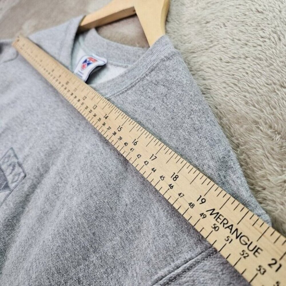 University Of St Andrews UK College Sweatshirt Gray Long Sleeve Women's Size S - Picture 7 of 10